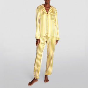 Morgan Lane 2 piece “Tommy” satin pajama set